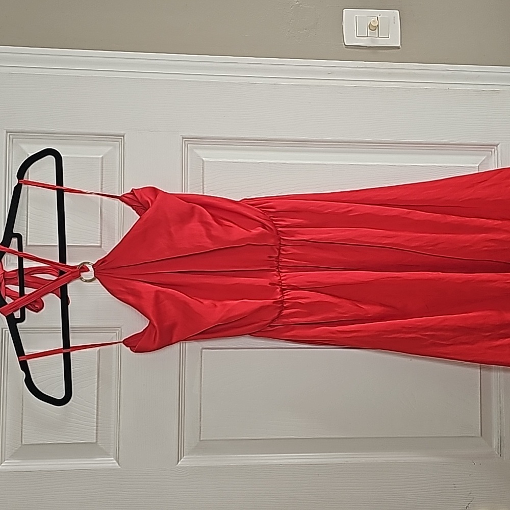 White House Black Market halter dress